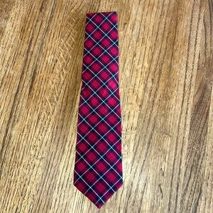 The Children’s Place classic red plaid tie - 8-16 - New!🛍️